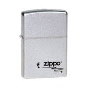 Зажигалка Zippo - 205 Footprints Satin Chrome™